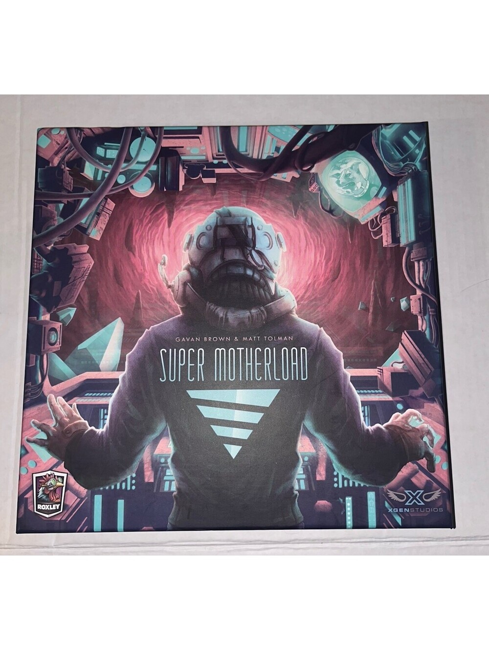 Super Motherload Roxley Games Sci-Fi Strategy Board Game Preowned